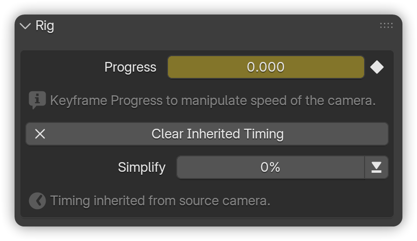 Inherit Original Speed